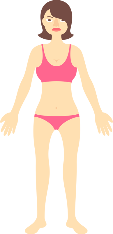 female's front